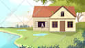 do creative concept illustration for you