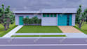 do stunning exterior design, 3d rendering for 3d house and 3d building model