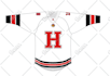 design premium football shirt illustrations for merchandise