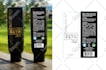 create luxury cosmetic product packaging label