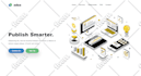 create vector isometric illustration for app and web