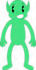 draw a character full body like a 30s cartoon or cuphead