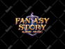 create logo title game text with medieval or rpg style