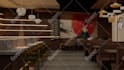 render 3d interior, interior design, house, restaurant