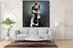 draw lovely couple and wedding portrait oil painting