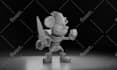 sculpt 3d high quality character model