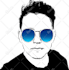 draw minimal vector face logo of youby vector tracing