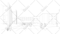 do vector line drawing from any image