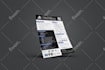 design company profile, annual report, brochure in eng, spanish, french, german
