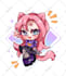 draw your character in cute chibi art style