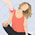 draw yoga and exercise poses illustration for facebook ads or post