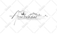 design handwriting signature photography scripted cursive logo