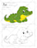 create tracing letters,number,interior,and KDP coloring book