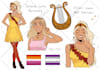 make a reference sheet for your original character