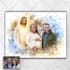 create amazing family portrait watercolor portrait