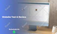 review your website or app, user testing, and give feedback