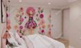 do 3d interior design of kitchen, bathroom, and living room