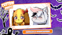 draw custom twitch chibi emotes and kick animated emotes for your vtuber stream