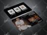 do professional business card design with a qr code