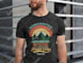 design retro vintage and custom tshirt design