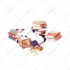 create cute illustration, clip arts, and sticker for you