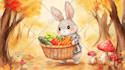 illustrate children story book illustration watercolor