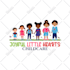 do daycare, school, college, university and educational logo