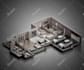 create a 3d interior floor plan design