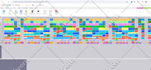 create any schedule or timetable in asc