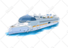 draw your boat or ship into a cartoon illustration
