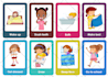 design professional printable and digital flashcards for study and kids