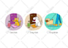 illustrate hand drawn icon sets in my style