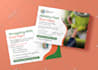 create postcard design, eddm postcard, party, event or business flyer design