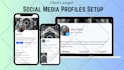 create and optimize social media accounts and business pages for brand growth
