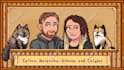 do stardew valley couple portraits
