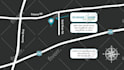 custom illustrated maps for events brand  locations