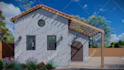 design backyard, garden, pool, patio, terrace as landscape architect
