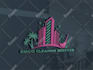 design house clean , janitorial, commercial cleaning   logo