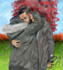 do a semi realistic digital painting, couple portrait