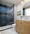 design modern and realistic 3d bathroom interior renders