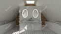 professionally render your bathroom interior design in 3d