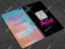 make iphone style business card