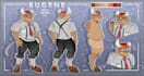 draw ref sheet of fursona, anime or vtuber nsfw o sfw