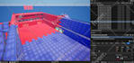 create red vs blue map similar to typical gamers map