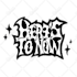 create a typeface logo for your metal hardcore punk or any band or brand
