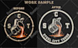 do vector tracing, vectorizing or redraw your logo within 6 hrs