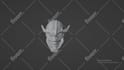 do custom printable 3d mask 3d helmet, wearable 3d armor model for printing