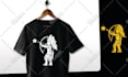 create vintage retro hand drawn t shirt design