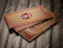 design retro vintage business card