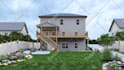 do exterior home design, interior design, 3d rendering and walkthrough video